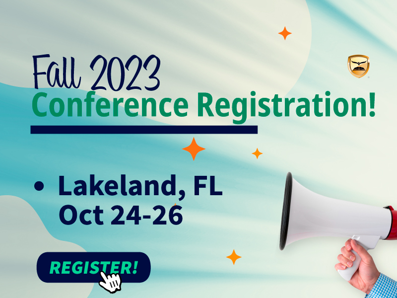 Conference registration linked to main page directing to subsequent pages.
