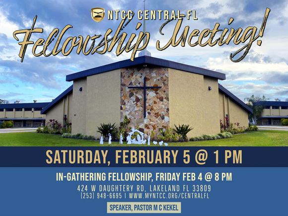 NTCC Central Fl Fellowship Meeting - MCK