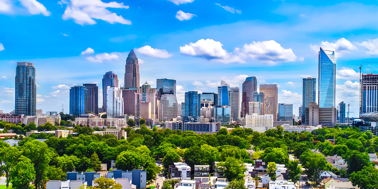 NTCC Charlotte NC Copyright: (c) Kruck87 | Dreamstime.com xxl_124607544 CityScape Skyline