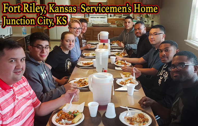 Dinner in the Servicemen's Home