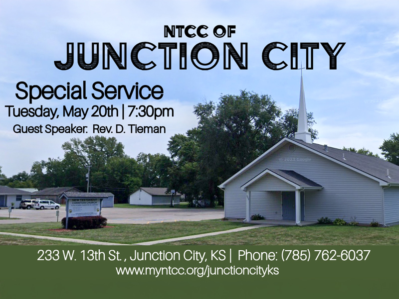 NTCC JunctionCity KS Special service DLT
