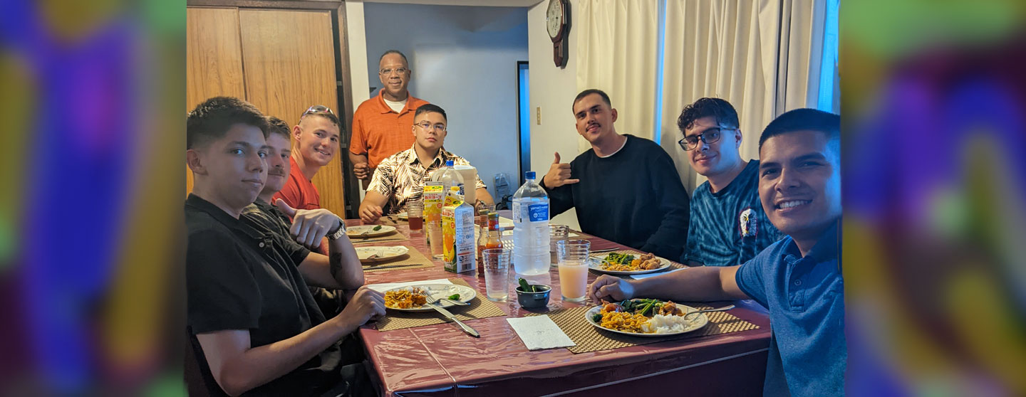 NTCC Okinawa Japan Servicemen's home dinner