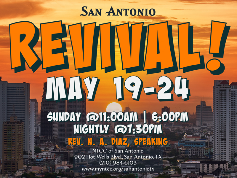 NTCC San Antonio TX - Revival - N Diaz