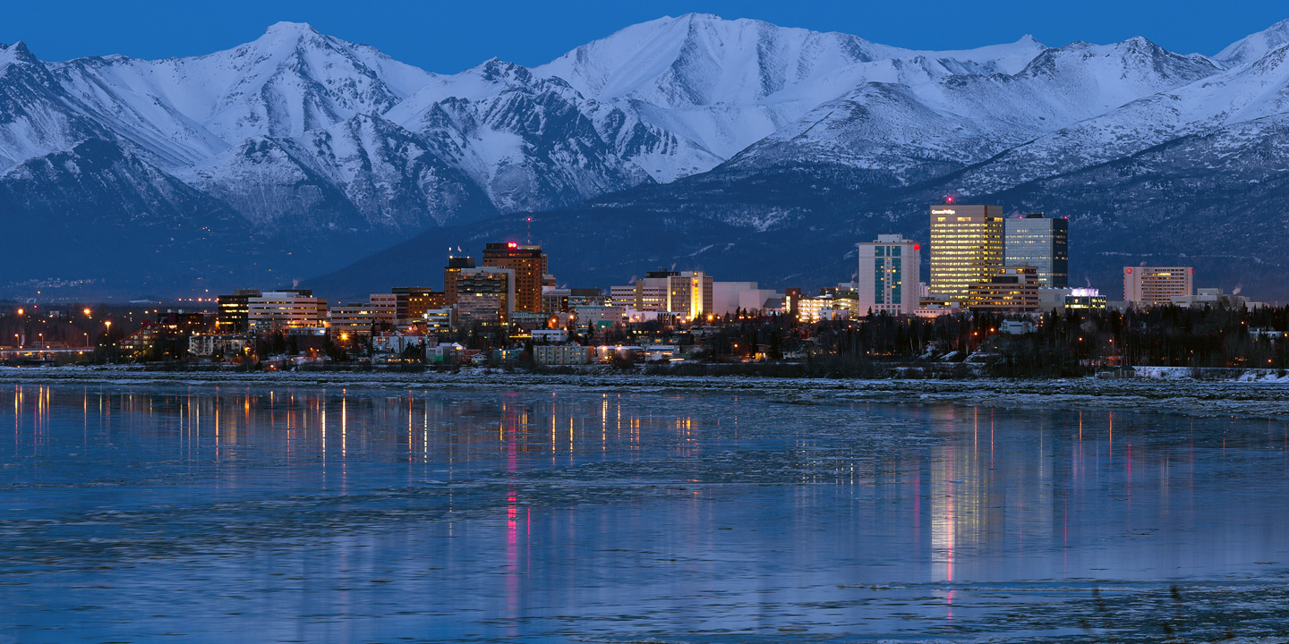 Anchorage Skyline © 2016 Joseph Gruber, all rights reserved. stock.adobe.com 128301433