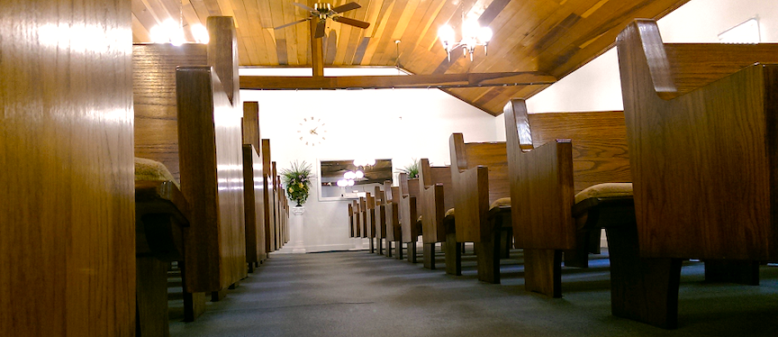 NTCC Lexington KY aisle and pews in sanctuary