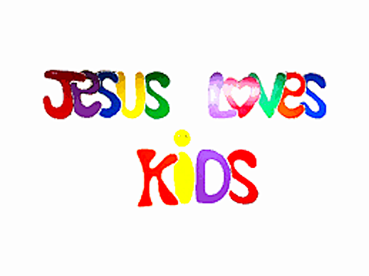 Jesus Loves Kids Sign Message